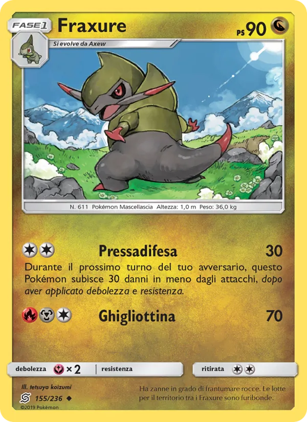 Fraxure (Sintonia Mentale #155/236)