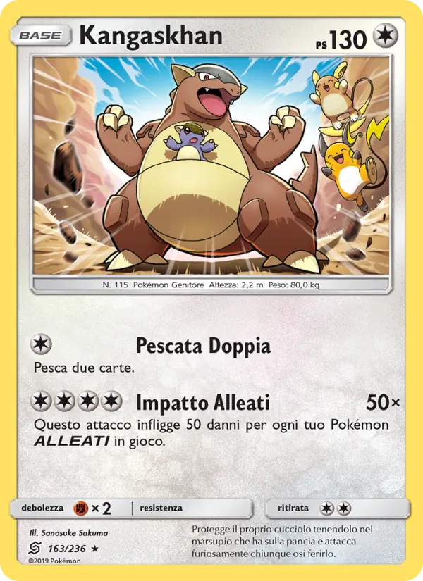 Kangaskhan (Sintonia Mentale #163/236)