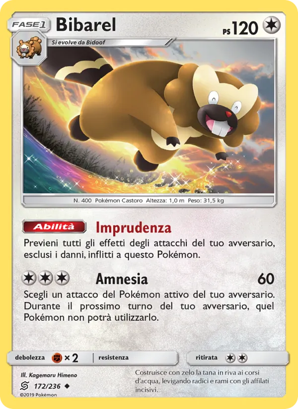 Bibarel (Unified Minds #172/236)