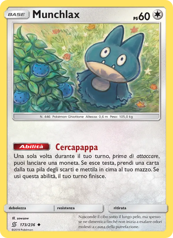 Munchlax (Unified Minds #173/236)