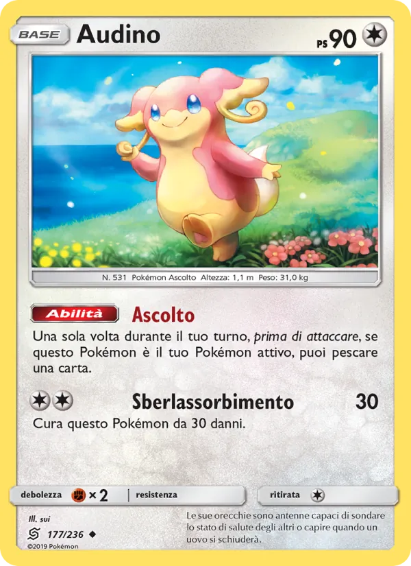 Audino (Sintonia Mentale #177/236)
