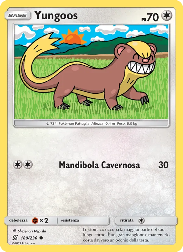 Yungoos (Sintonia Mentale #180/236)