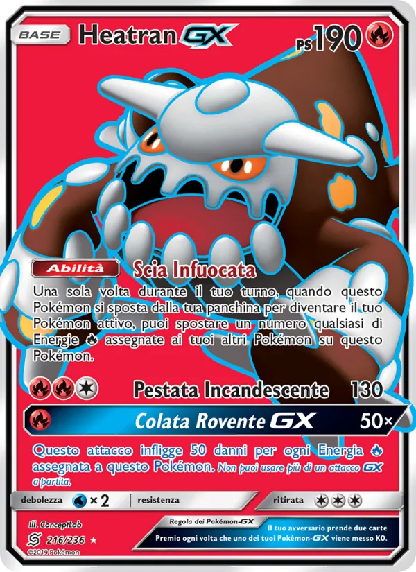 Heatran GX (Sintonia Mentale #216/236)