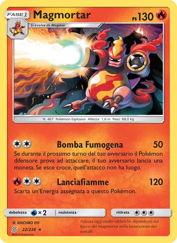 Magmortar (Sintonia Mentale #22/236)
