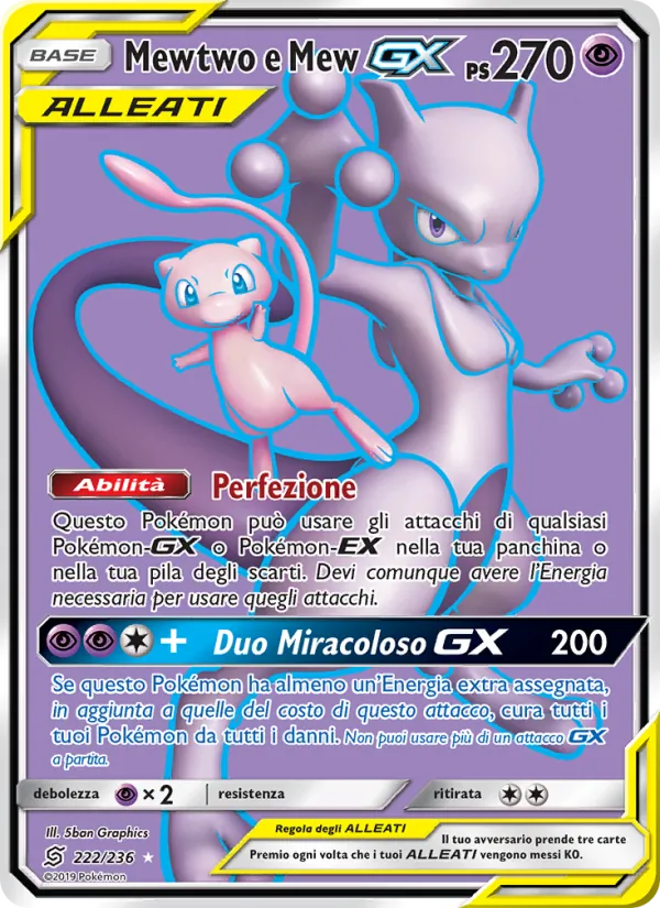 Mewtwo e Mew GX (Sintonia Mentale #222/236)