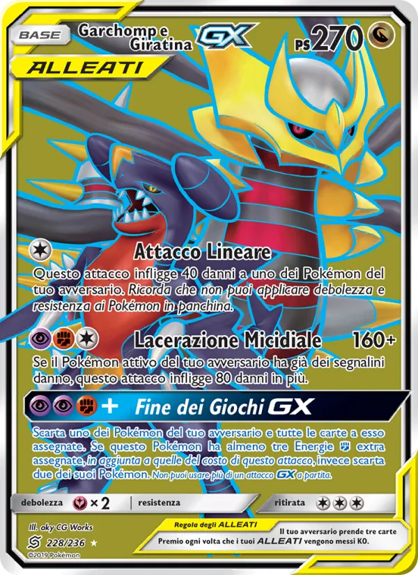 Garchomp e Giratina GX (Sintonia Mentale #228/236)