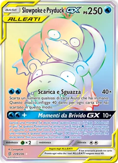 Slowpoke e Psyduck GX (Sintonia Mentale #239/236)