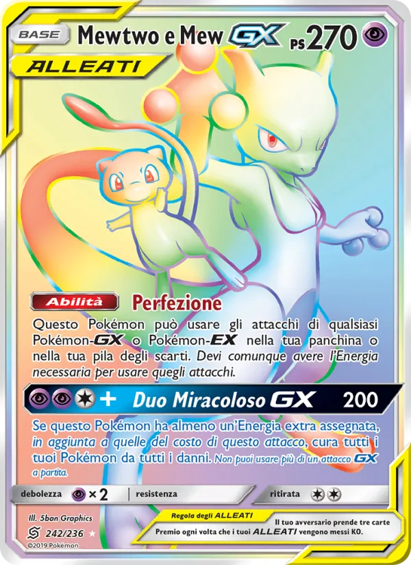 Mewtwo e Mew GX (Sintonia Mentale #242/236)