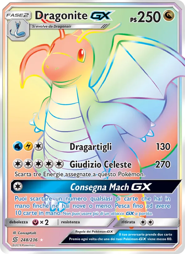 Dragonite GX (Sintonia Mentale #248/236)
