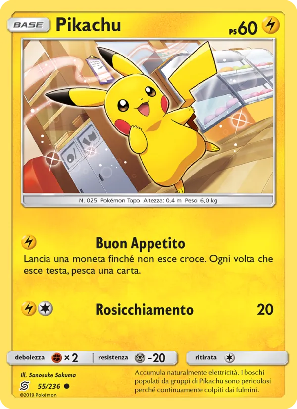 Pikachu (Unified Minds #55/236)