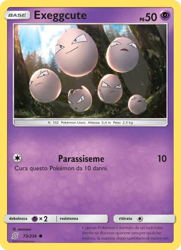 Exeggcute (Sintonia Mentale #73/236)