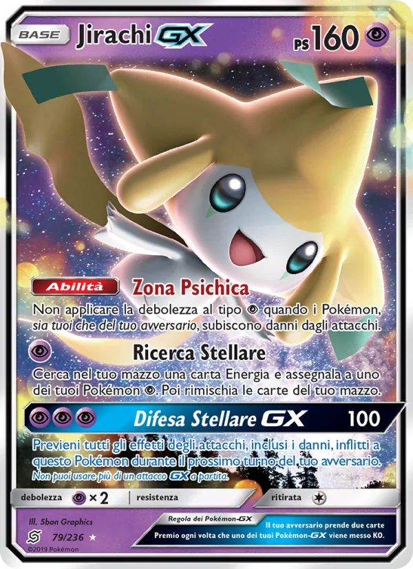 Jirachi GX (Sintonia Mentale #79/236)