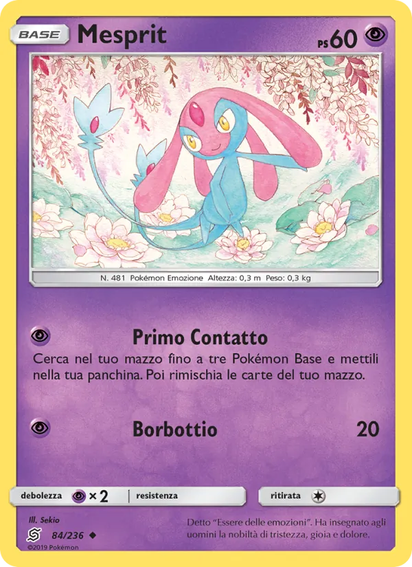 Mesprit (Sintonia Mentale #84/236)