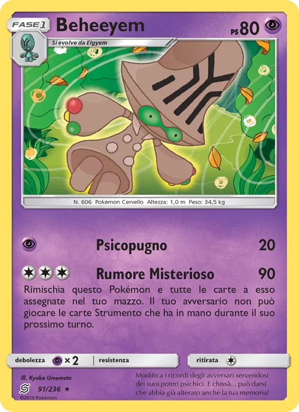 Beheeyem (Unified Minds #91/236)