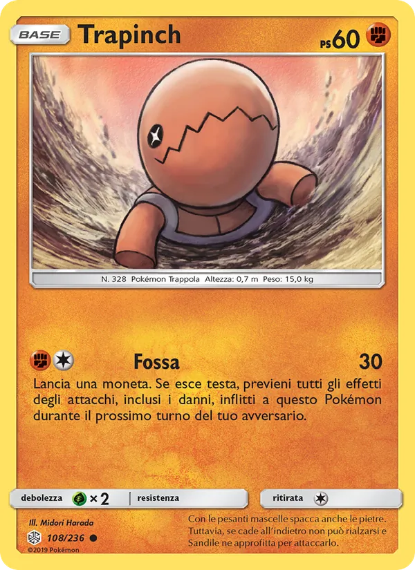 Trapinch (Cosmic Eclipse #108/236)