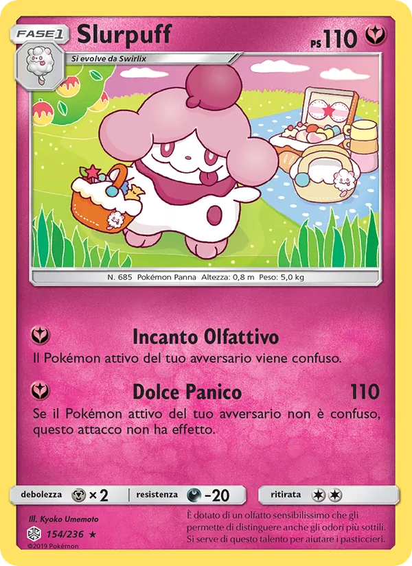 Slurpuff (Cosmic Eclipse #154/236)