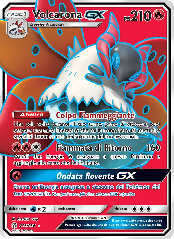 Volcarona GX (Eclissi Cosmica #213/236)