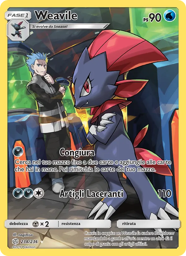 Weavile (Eclissi Cosmica #238/236)