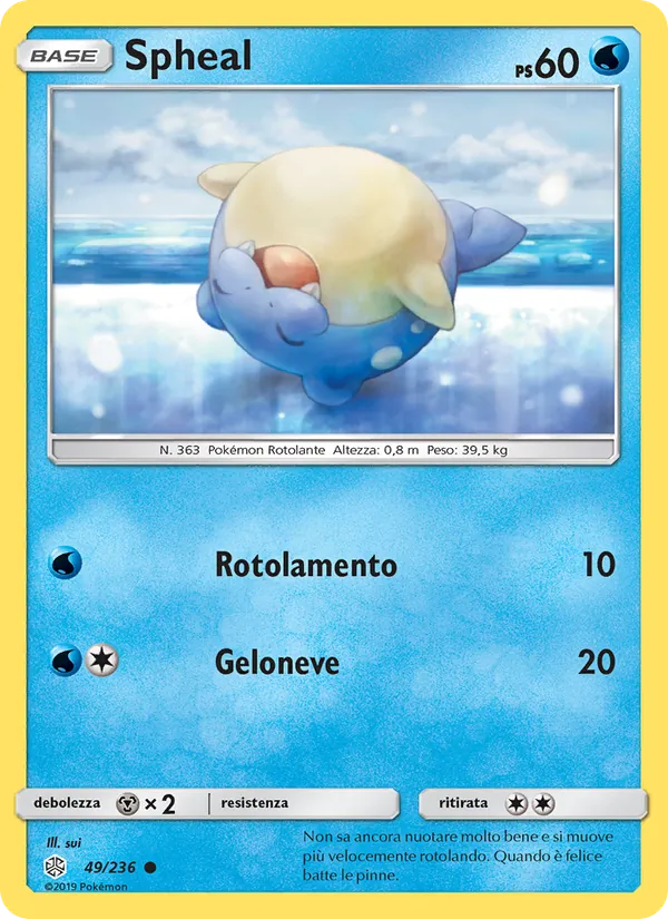 Spheal (Eclissi Cosmica #49/236)