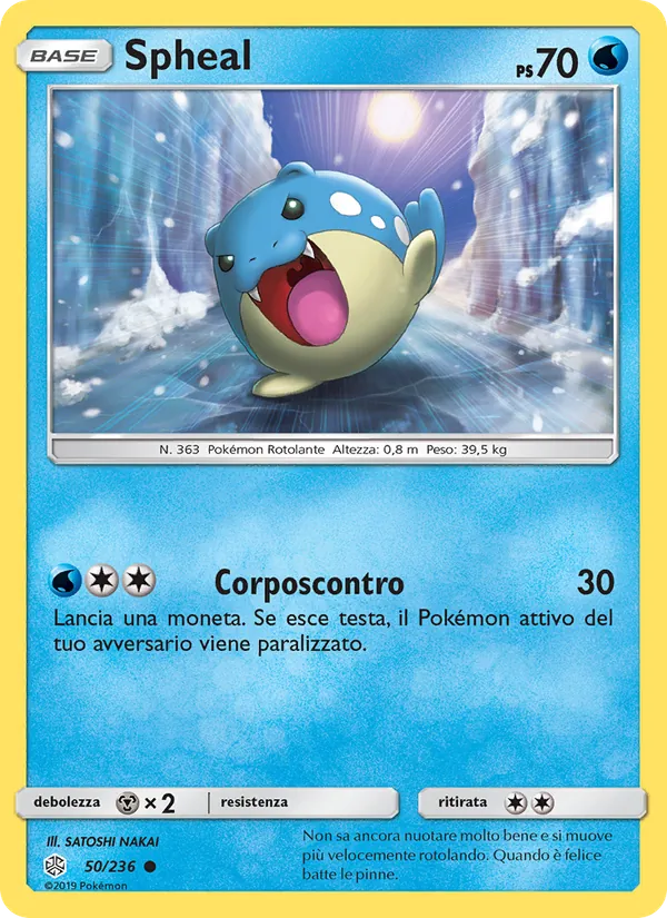Spheal (Eclissi Cosmica #50/236)
