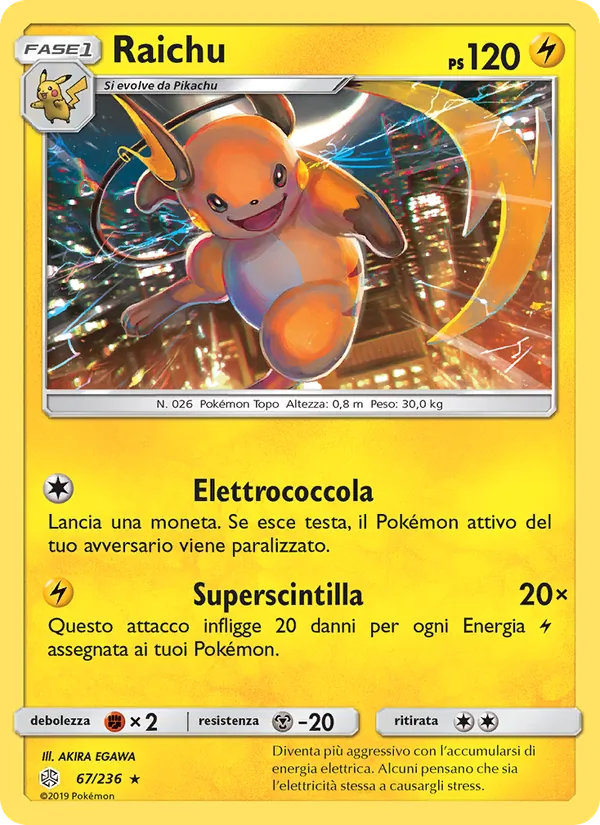 Raichu (Eclissi Cosmica #67/236)