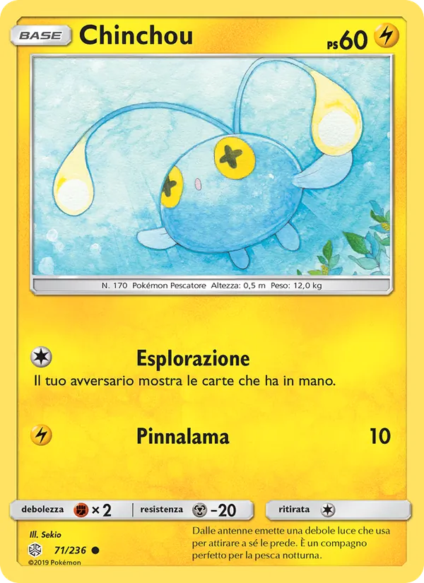 Chinchou (Eclissi Cosmica #71/236)