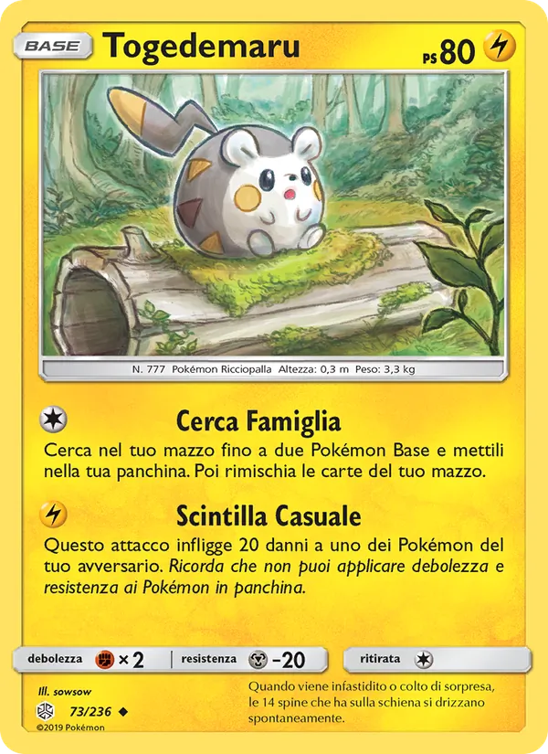 Togedemaru (Cosmic Eclipse #73/236)