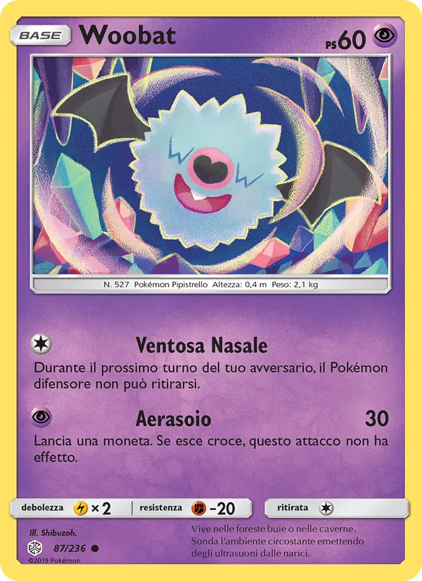 Woobat (Cosmic Eclipse #87/236)