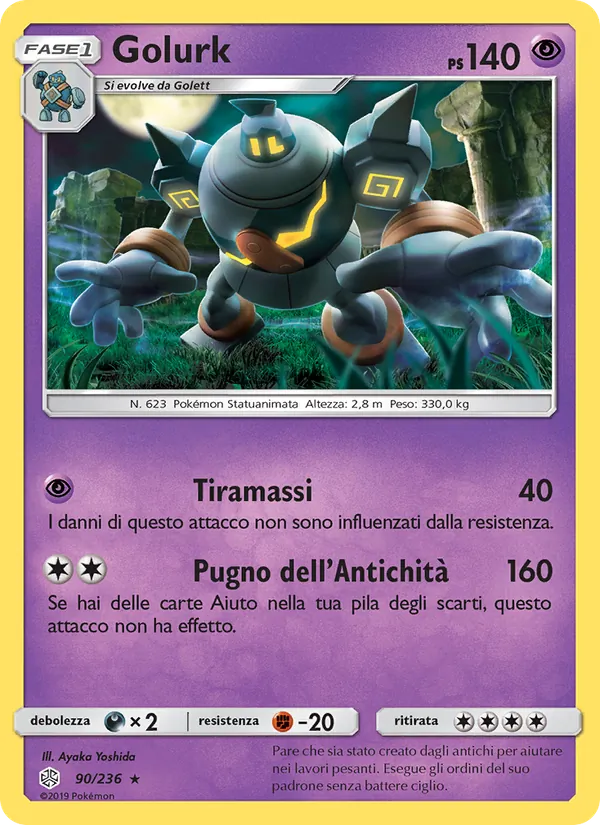 Golurk (Eclissi Cosmica #90/236)
