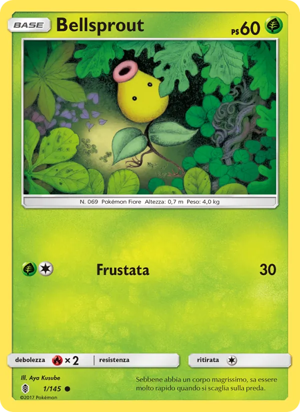 Bellsprout (Guardiani Nascenti #1/145)