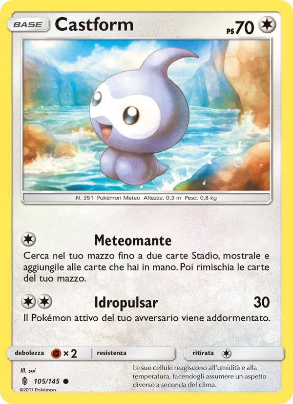 Castform (Guardiani Nascenti #105/145)