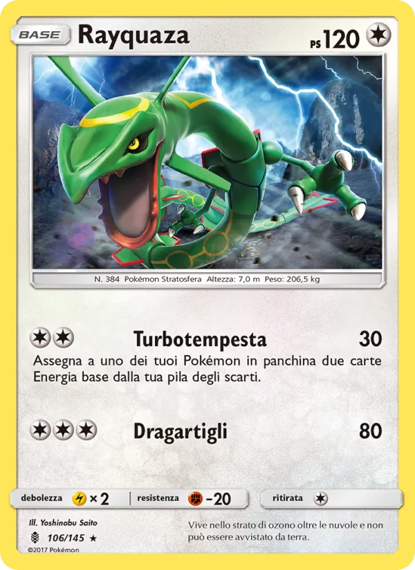Rayquaza (Guardiani Nascenti #106/145)