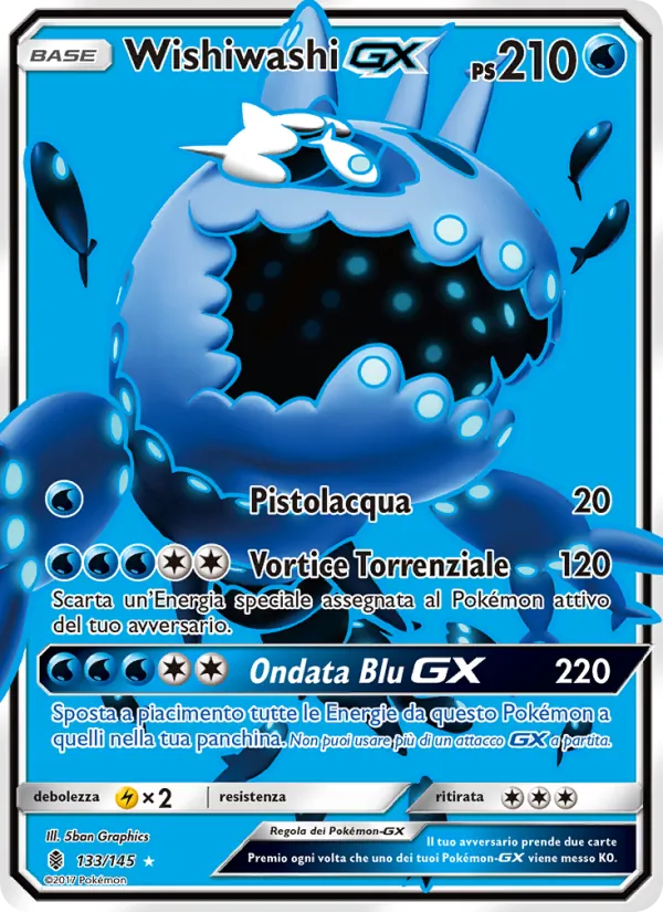 Wishiwashi GX (Guardiani Nascenti #133/145)