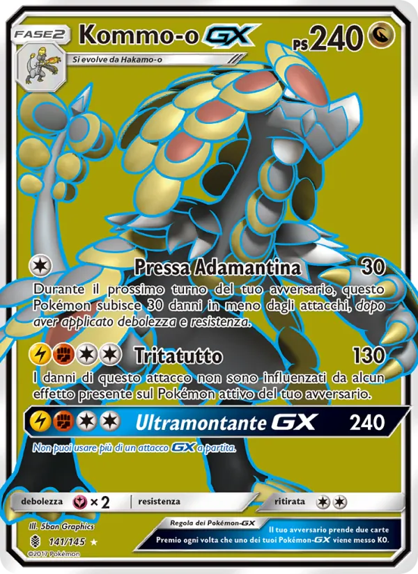 Kommo-o GX (Guardiani Nascenti #141/145)