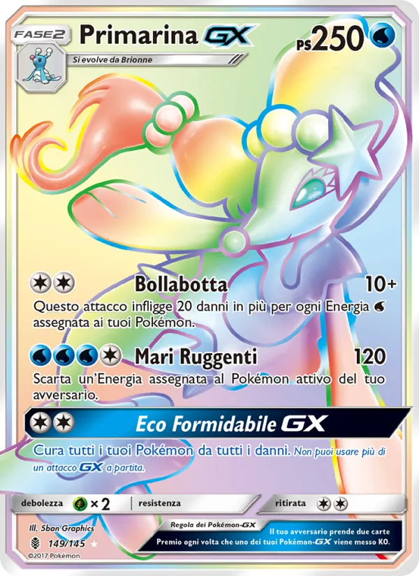 Primarina GX (Guardiani Nascenti #149/145)
