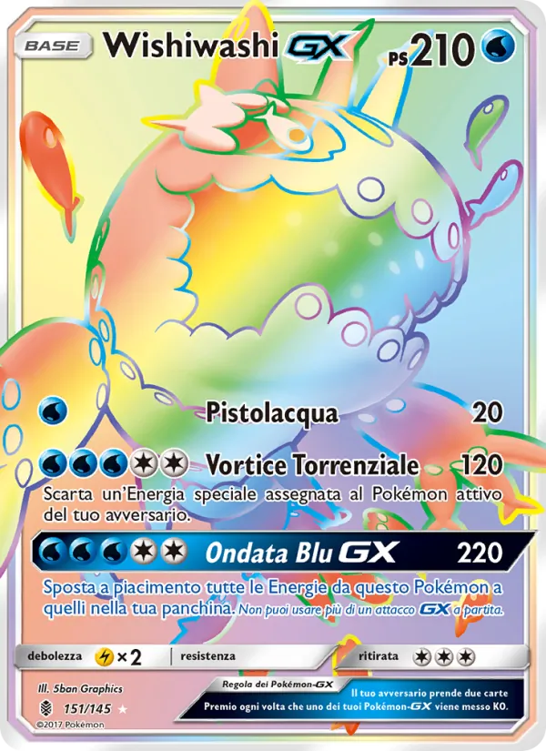 Wishiwashi GX (Guardiani Nascenti #151/145)