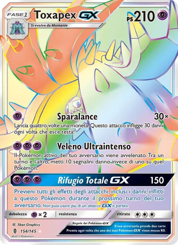 Toxapex GX (Guardiani Nascenti #154/145)