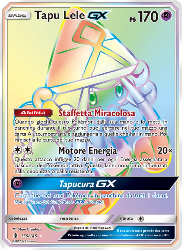 Tapu Lele GX (Guardiani Nascenti #155/145)