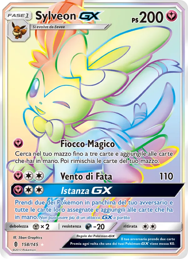 Sylveon GX (Guardiani Nascenti #158/145)
