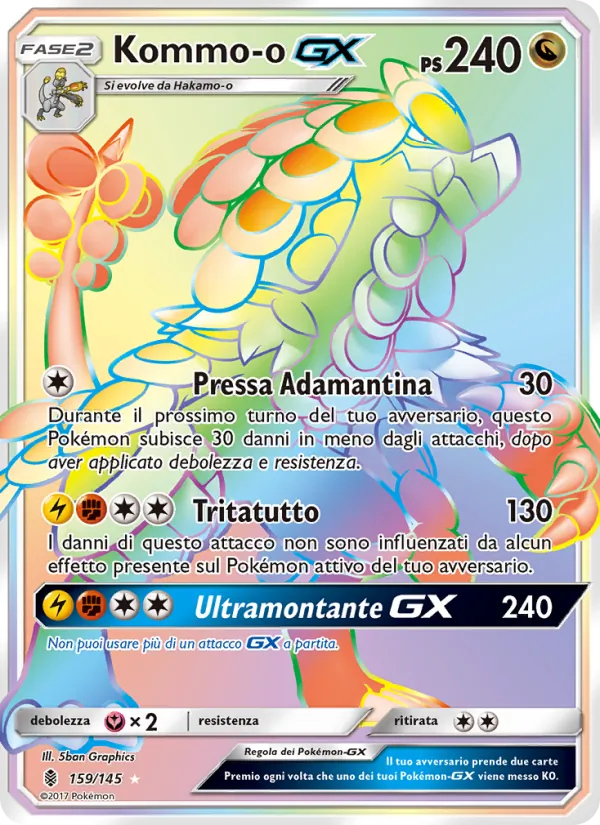 Kommo-o GX (Guardiani Nascenti #159/145)