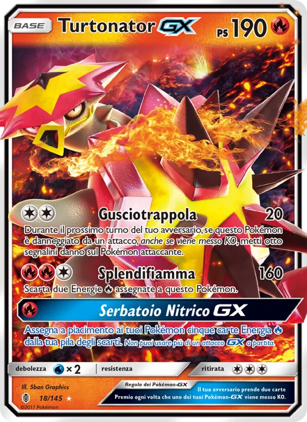 Turtonator GX (Guardiani Nascenti #18/145)