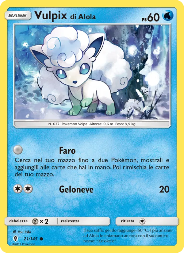 Vulpix di Alola (Guardiani Nascenti #21/145)