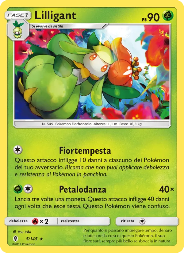 Lilligant (Guardiani Nascenti #5/145)