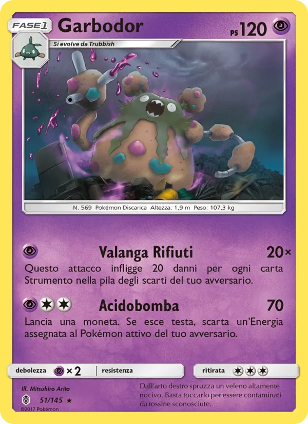 Garbodor (Guardians Rising #51/145)