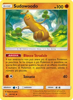 Sudowoodo (Guardiani Nascenti #66/145)