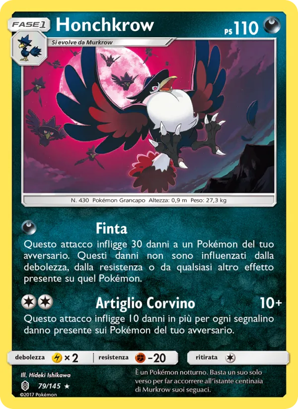 Honchkrow (Guardiani Nascenti #79/145)