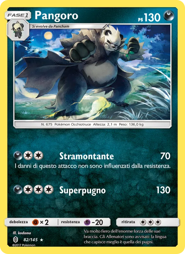 Pangoro (Guardians Rising #82/145)