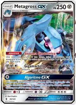 Metagross GX (Guardiani Nascenti #85/145)