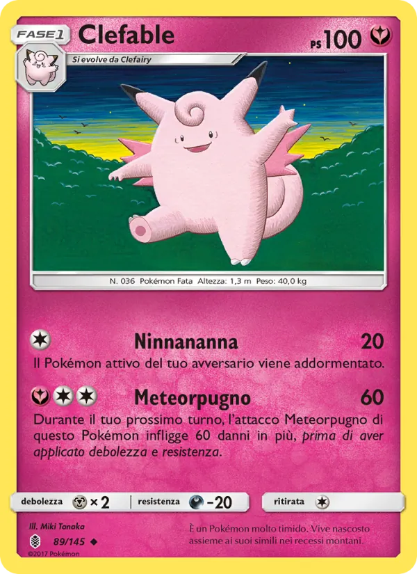 Clefable (Guardians Rising #89/145)