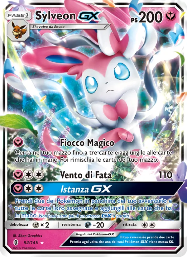 Sylveon GX (Guardiani Nascenti #92/145)